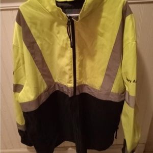 High visibility safety jacket